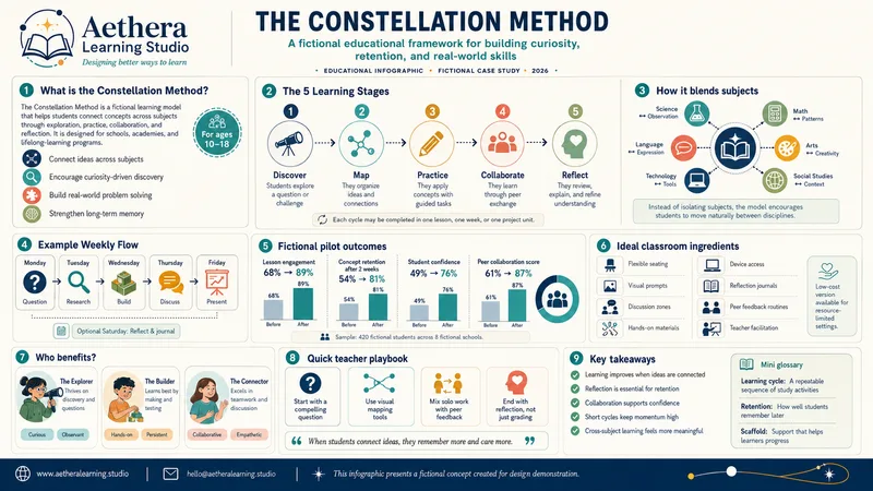 Educational infographic sample